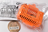 Real! Konchu Mushikago Mascot Ball chain Part.6 [1.Insect cage / Orange Hercules beetle]