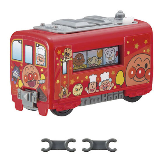Anpanman Chara Rail NEW [1.Anpanman and Nakamatachi (motor vehicle)]