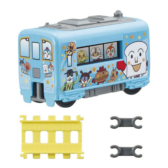 Anpanman Chara Rail NEW [5.Shokupanman and Nakamatachi (intermediate car)]