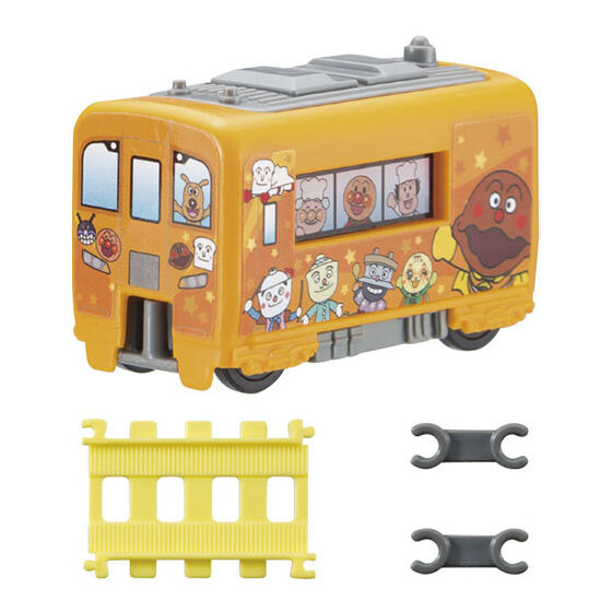 Anpanman Chara Rail NEW [6.Currypanman and Nakamatachi (intermediate car)]