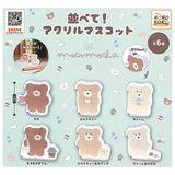 mocomocha Narabete! Acrylic mascot [All 6 type set(Full Complete)]