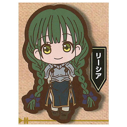 The Rising of the Shield Hero SEASON2 capsule rubber strap [6.Rishia]