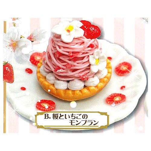 Colorful Sweets Collection Cute color Edition [2.Cherry blossom and strawberry Mont Blanc]