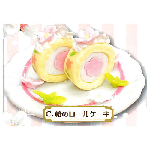 Colorful Sweets Collection Cute color Edition [3.Cherry blossom roll cake]