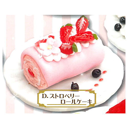 Colorful Sweets Collection Cute color Edition [4.Strawberry roll cake]