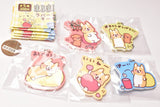 Marumaru Corgi Rubber Mascot Key Chain [All 5 type set(Full Complete)]