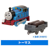Capsule Plarail Thomas Takayama Railway Nakama Tachi Hen [1.Thomas + freight car (with wood)]