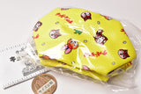KUPPY RAMUNE Cube Pouch [4.Yellow (pattern)]