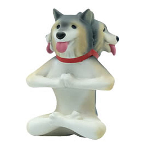 Wagayano banken Shibaberus mascot figure [4.Ashura (Kuroshiba)]