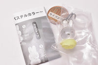 Mejirushi Accessory miffy pastel color [8.Miffy (Pastel Yellow) Wakka ver.]