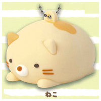 Sumikkogurashi Rubber mascot key chain [4.Neko]