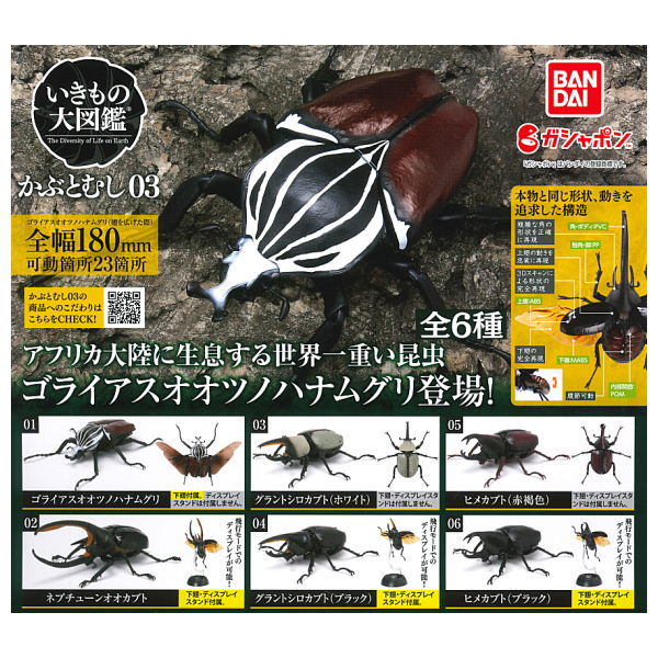 Beetle Gashapon 03 [All 6 type set (Full Complete)]