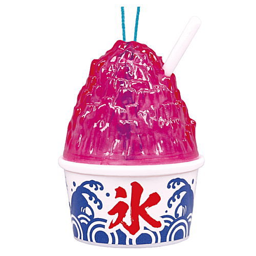 Sharishari shaved ice [1.Ice strawberry]