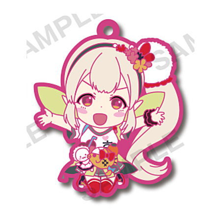 Nijisanji Capsule rubber strap ver.1.5 Rainbow! [3.Elu]