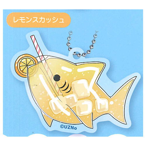 Leonard Shark Acrylic Ball Chain [4.Lemon squash]