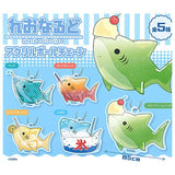 Leonard Shark Acrylic Ball Chain [All 5 type set (Full Complete)]