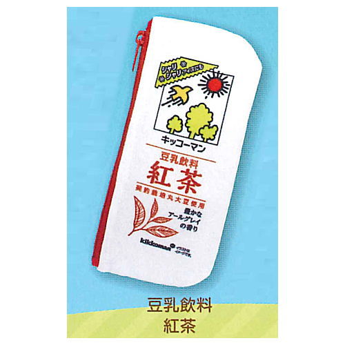 Kikkoman Soymilk Cold Soymilk Pouch 2nd [4.Soy milk drink black tea]