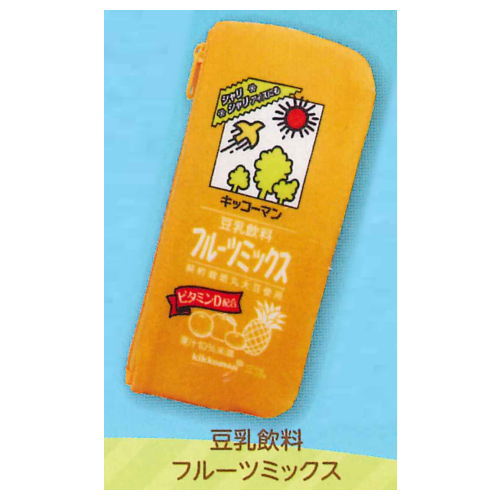 Kikkoman Soymilk Cold Soymilk Pouch 2nd [5.Soy milk drink fruit mix]