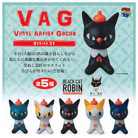 VAG SERIES 31 BLACK CAT ROBIN [All 5 type set(Full Complete)]