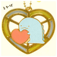 Sumikkogurashi Stained Glass Key Chain Shirokuma no Tezukuri Plush Toy [5.Tokage]