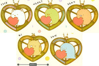 Sumikkogurashi Stained Glass Key Chain Shirokuma no Tezukuri Plush Toy [All 5 type set(Full Complete)]