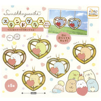 Sumikkogurashi Stained Glass Key Chain Shirokuma no Tezukuri Plush Toy [All 5 type set(Full Complete)]