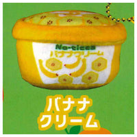 No-ticca Pannnootomo mascot key chain Part.2 [2.Banana cream]