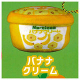 No-ticca Pannnootomo mascot key chain Part.2 [2.Banana cream]