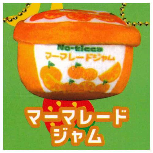 No-ticca Pannnootomo mascot key chain Part.2 [3.Marmalade jam]