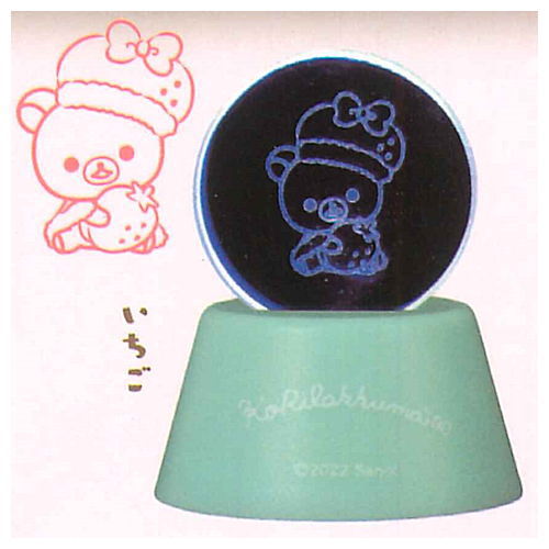 Rilakkuma Clear Stand Light [2.Strawberry]