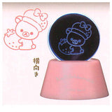 Rilakkuma Clear Stand Light [3.Sideways]