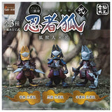 Dennnou Daiku Deformation Ninja Fox Fox Beastman x Shinobi Part.2 [All 3 type set(Full Complete)]