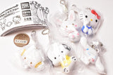 Sanrio Characters PETANCO Mascot team White [All 5 type set (Full Complete)]