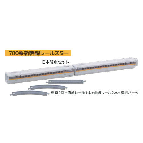 C gauge collection Vol.7 500 series Shinkansen edition [5.700 Series Shinkansen Rail Star B intermediate car set]