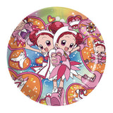 Gashapon Kuji Ojamajo Doremi Assort collection [4.B award: Illustration plate design A]