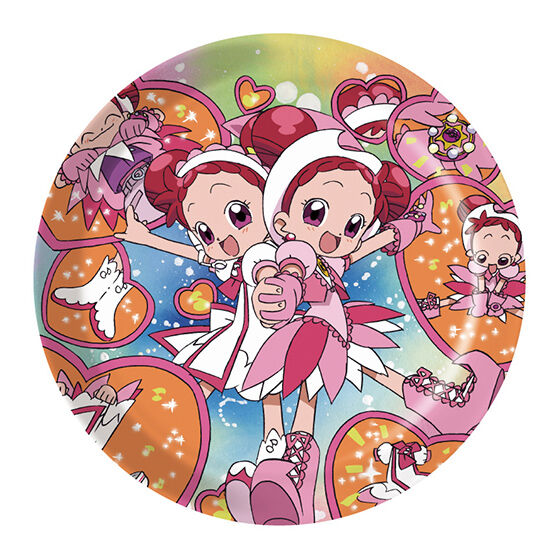 Gashapon Kuji Ojamajo Doremi Assort collection [4.B award: Illustration plate design A]
