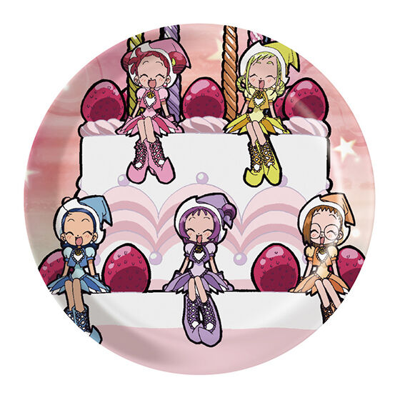 Gashapon Kuji Ojamajo Doremi Assort collection [6.B award: Illustration plate design C]