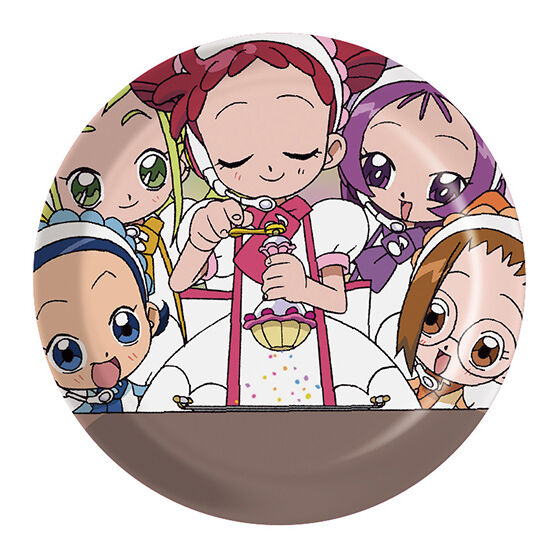Gashapon Kuji Ojamajo Doremi Assort collection [8.B award: Illustration plate design E]