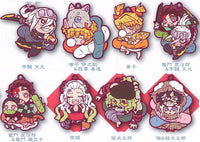 Kimetsu no Yaiba Charabanchoukou Rubber mascot Part.10 Entertainment District Arc [All 8 type set(Full Complete)]