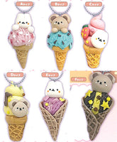 Studio Haneul Pam & Tart Miniature Ice Cream Collection Ball Chain [All 6 type set (Full Complete)]