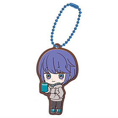 Gashapon kuji Yurucamp Assort Part.2 [4.B award: Rubber mascot Rin Shima]