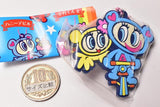 ANGEL BLUE Capsule rubber mascot [7.Nakamura-kun & Hana-chan]