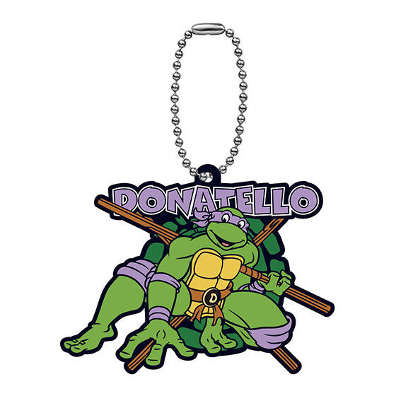 TEENAGE MUTANT NINJA TURTLES Capsule Rubber Mascot [3.Donatello]
