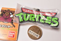 TEENAGE MUTANT NINJA TURTLES Capsule Rubber Mascot [7.Title logo]