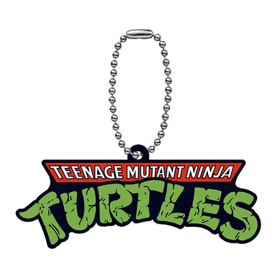 TEENAGE MUTANT NINJA TURTLES Capsule Rubber Mascot [7.Title logo]