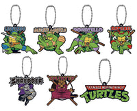 TEENAGE MUTANT NINJA TURTLES Capsule Rubber Mascot [All 7 type set (Full Complete)]