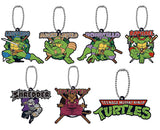 TEENAGE MUTANT NINJA TURTLES Capsule Rubber Mascot [All 7 type set (Full Complete)]