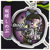 Pita! Deforme Kimetsu no Yaiba Yorunomimawari Acrylic key chain [2.Shinobu Kocho]