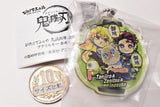 Pita! Deforme Kimetsu no Yaiba Yorunomimawari Acrylic key chain [10.Tanjiro Kamado, Zenitsu Agatsuma, Inosuke Hashibira]