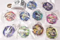 Pita! Deforme Kimetsu no Yaiba Yorunomimawari Acrylic key chain [All 10 type set(Full Complete)]